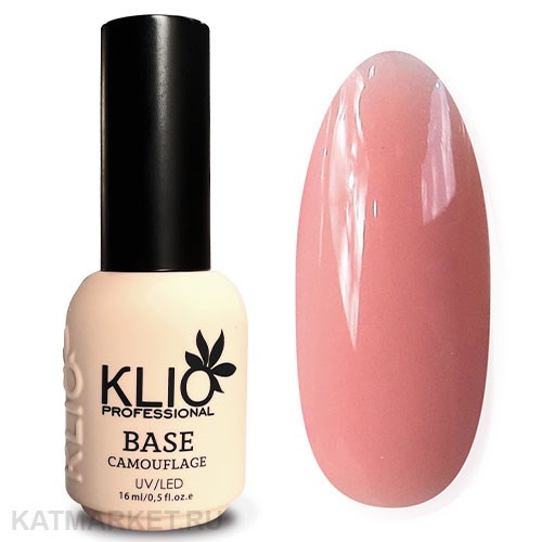 Klio 16мл Tea Rose Камуфлирующая база 11606106