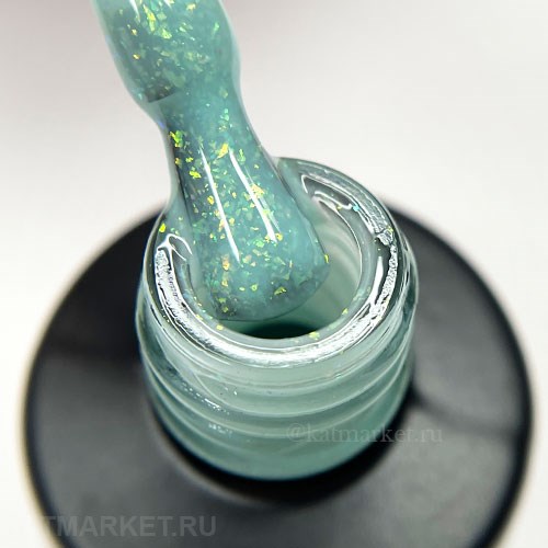 Grattol 9мл База 17 камуфляж с шиммером Glitter No Hema 10617017