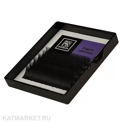 Barbara Чёрные ресницы Elegant мини-микс (6 линий) (C 0.07 4-7mm) 82002001