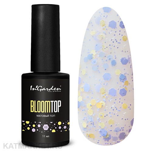 Ingarden 11мл Bloomtop 01 Матовый Топ 10500313