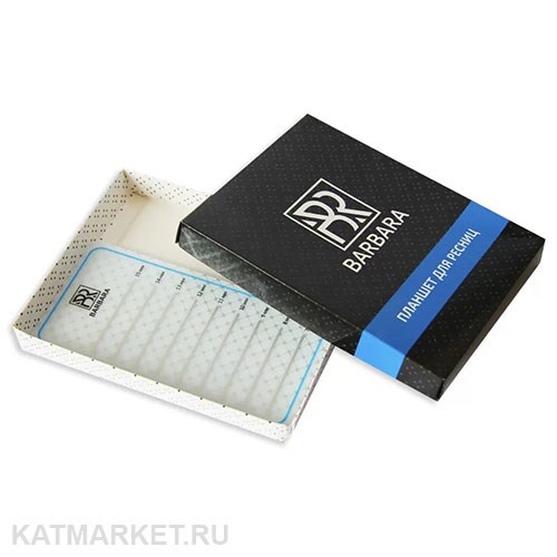 Barbara Планшет малый для работы с ресницами (7,5см*15см) 82006031