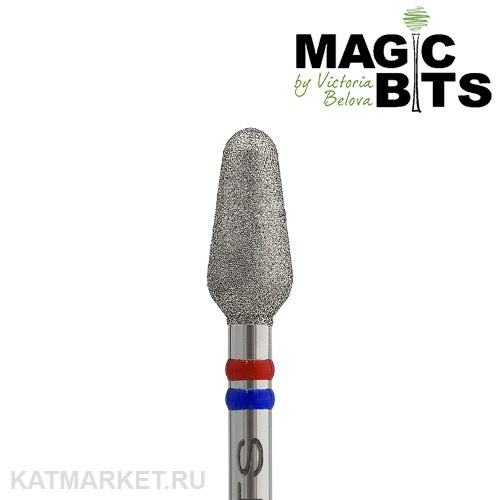 Magic Bits Фреза алмазная бутон 4,0мм, средний, НАБутС40 71104340