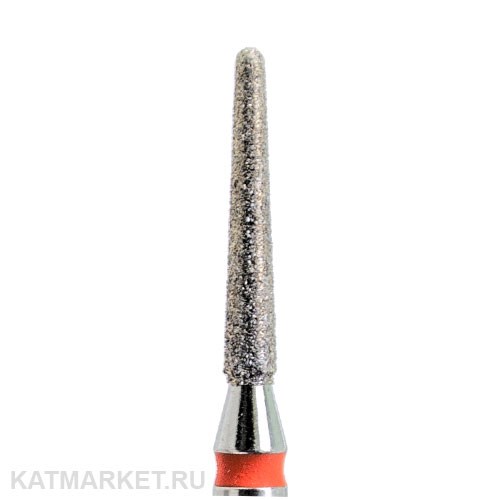 КМИЗ Алмазная фреза 115014 конус скругленный 1,6мм красный 856.104.199.100.016 70120116