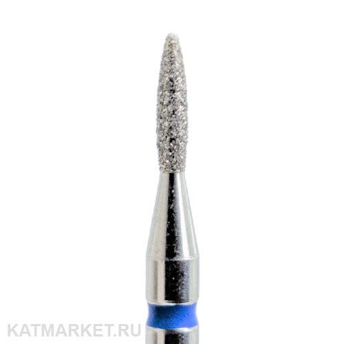 КМИЗ Алмазная фреза 115394 пламя 1,4мм синее 866.104.243.060.014 70112214