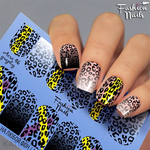 Fashion Nails Слайдер на прозрачной пленке Aerography 46 61290046