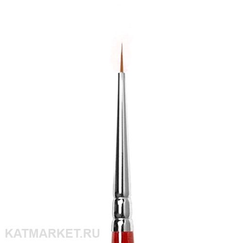 Roubloff DK13R Кисть круглая для тонких линий из волоса колонка #00 61104126