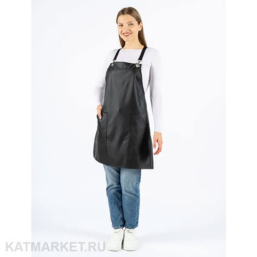 Фартук универсальный Экокожа, черный 60415701
