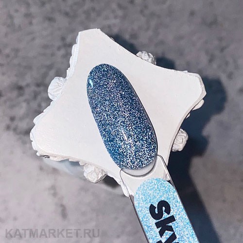 PN 8мл Sky Flash Светоотражающий гель-лак голубой 10968108