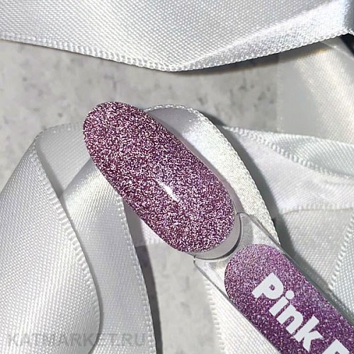 PN 8мл Pink Flash Светоотражающий гель-лак розовый 10968101
