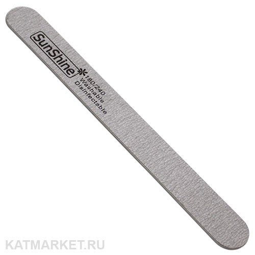 Пилка SunShine тонкая деревянная 180/240 серая 60615004