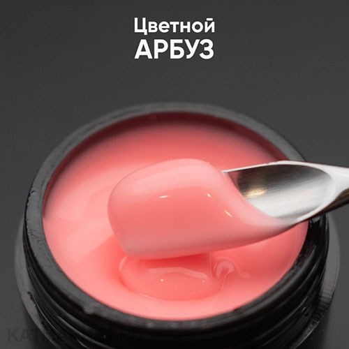Опция 15мл Арбуз Гель моделирующий самовыравнивающийся цветной 12009018