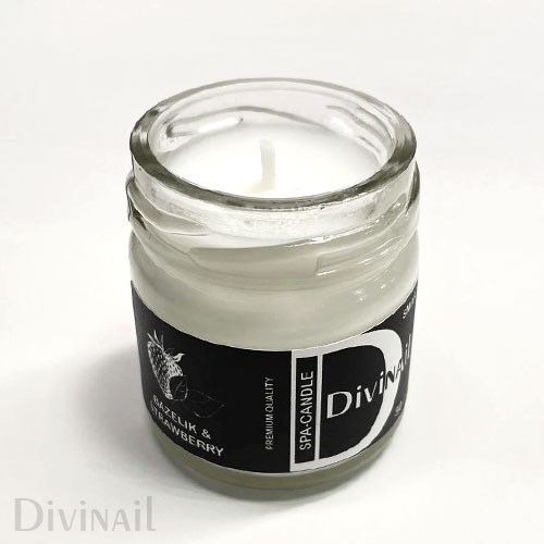 Divinail 30мл Basil & Strawberry Умная увлажняющая Spa-свеча для рук и тела 12318014