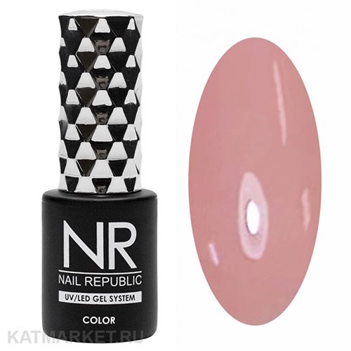 NR 10мл 03 Камуфлирующий гель-лак Персиковый полупрозрачный 11740003