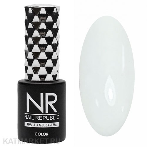 NR 10мл 07 Камуфлирующий гель-лак Молочный полупрозрачный 11740007