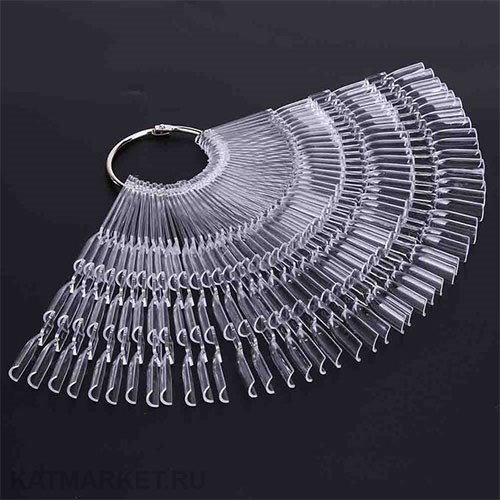 Палитра "Веер Трио" на 150 цветов, прозрачная 60806073