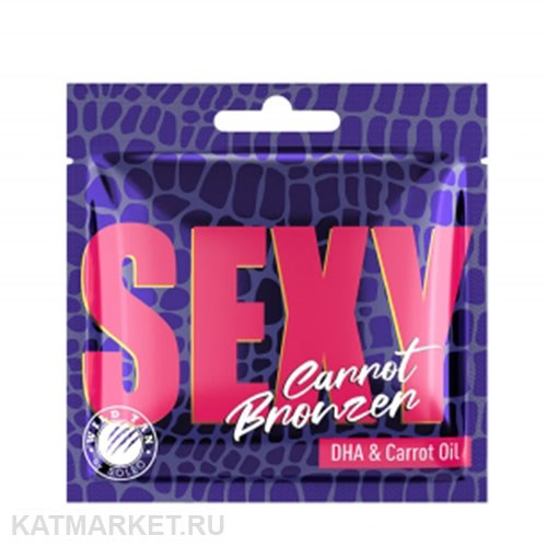 Soleo Крем для загара в солярии Sexy Carrot Bronzer с бронзатором, ускоритель загара с каротиновым маслом 15мл 30208051