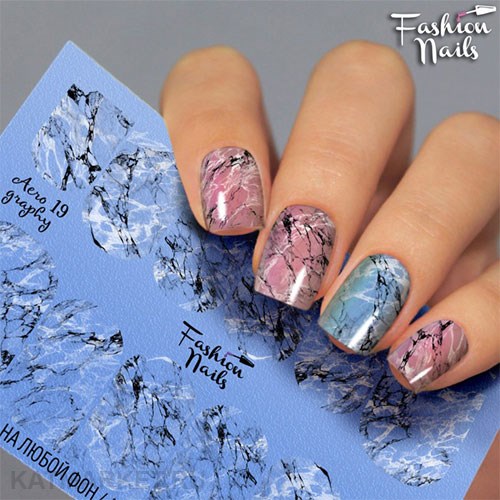 Fashion Nails Слайдер на прозрачной пленке Aerography 19 61290019