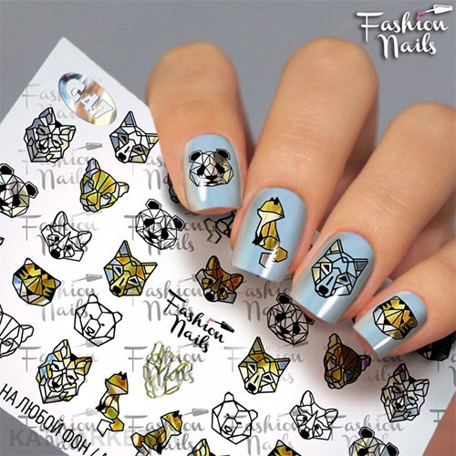 Fashion Nails Слайдер на прозрачной пленке Galaxy 47 61292047