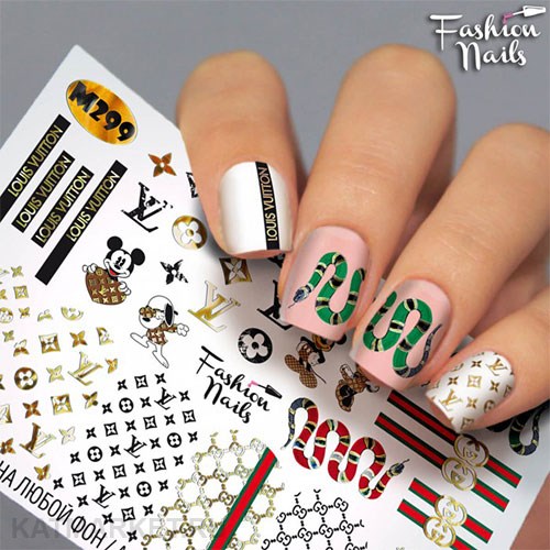 Fashion Nails Слайдер на прозрачной пленке Metallic 299 61293299