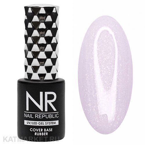 NR 10мл 12 Камуфлирующая Каучуковая База с шиммером 11702012