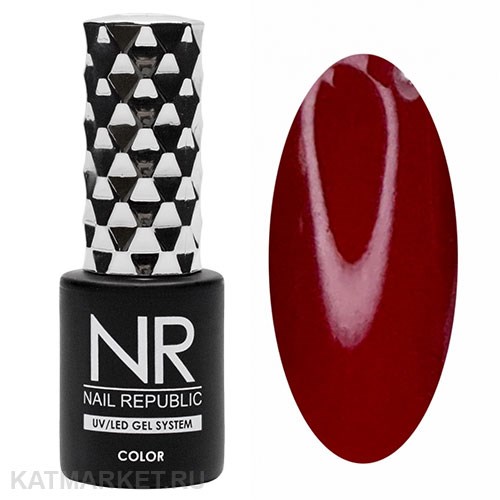 NR 10мл Гель-лак 204 Перламутрово-рубиновый 11708204