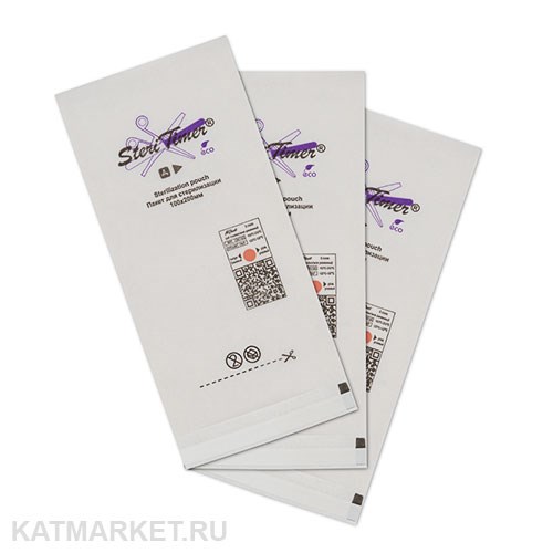 Steritimer 100х200 ECO Пакет для стерилизации 100шт, комбинированный 60403247