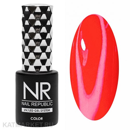 NR 10мл Гель-лак 232 Красный коралл 11708232