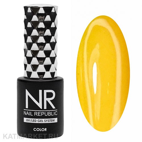 NR 10мл Гель-лак 251 Медовый желтый 11708251