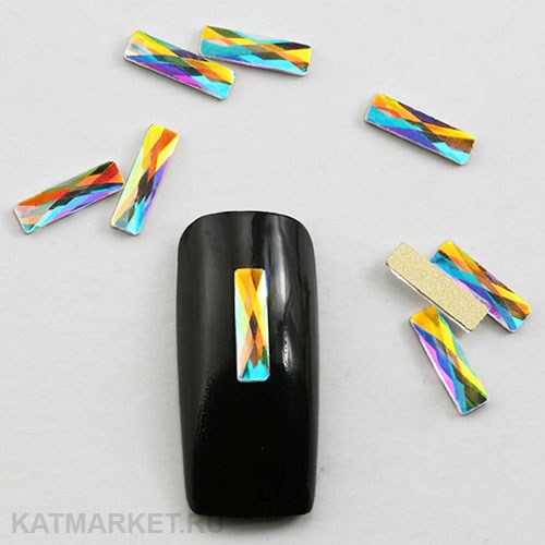 Прямоугольник голография, 20шт 61303107