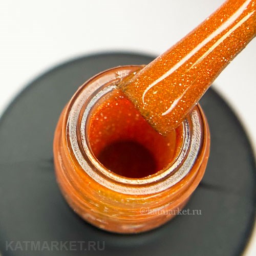 NR 10мл Flash 12 Светоотражающий гель-лак мандариновый 11715012