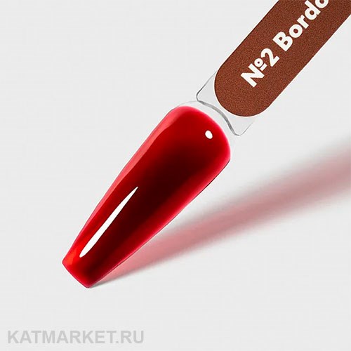 PN 15гр Vitrage 02 Bordo Витражный гель 12910206