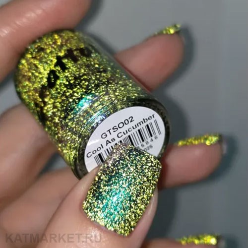 Grattol 9мл GTSO02 Cool As Cucumber Серия Sveta, otrazhay-ka! Лак для ногтей 10644002