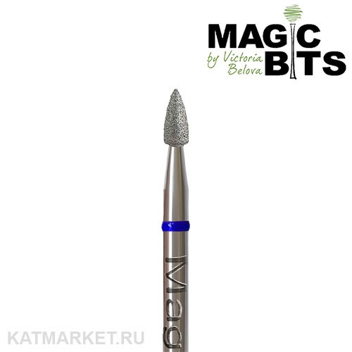 Magic Bits Фреза алмазная пуля 2.4мм, средний, НаПулС24 71113324