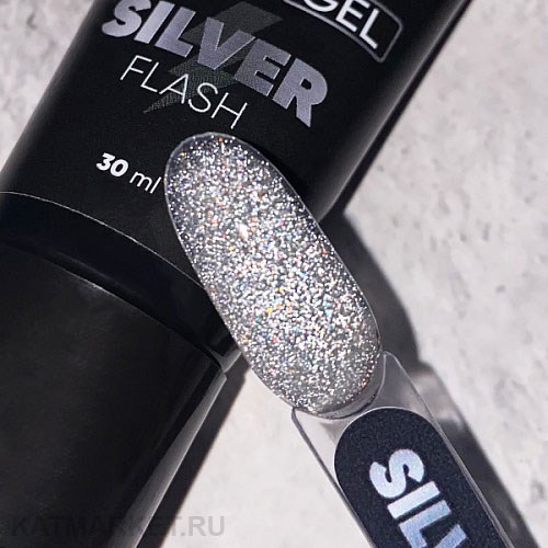 PN 30мл Silver Flash Комби гель светоотражающий 10903501