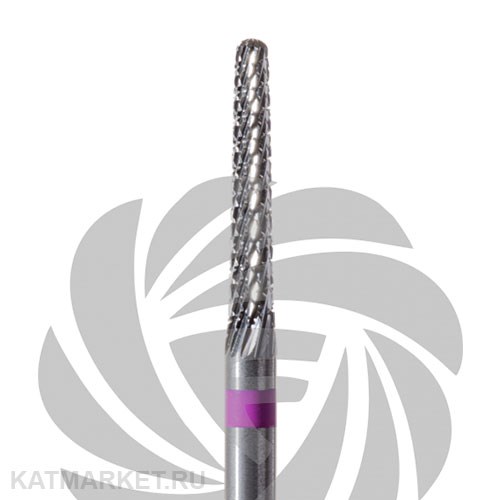 ООО "Фреза" Твердосплавная фреза с крестообразно-поперечной нарезкой 906202 фиолетовая 70801004