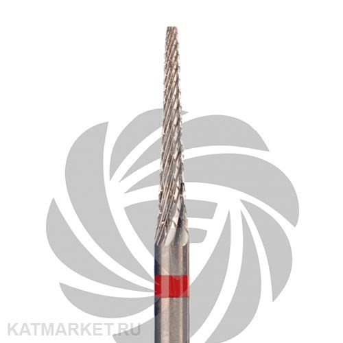 ООО "Фреза" Твердосплавная фреза с мелкой крестообразной нарезкой 302302 красная 70801101