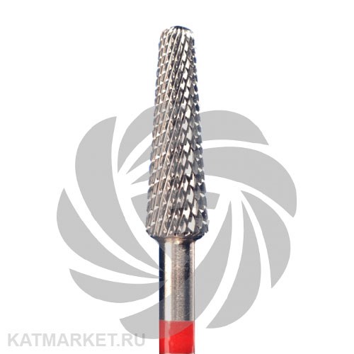 ООО "Фреза" Твердосплавная фреза с мелкой крестообразной нарезкой 302802 красная 70801103