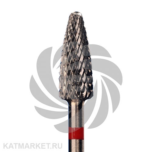 ООО "Фреза" Твердосплавная фреза с мелкой крестообразной нарезкой 303001 красная 70801104
