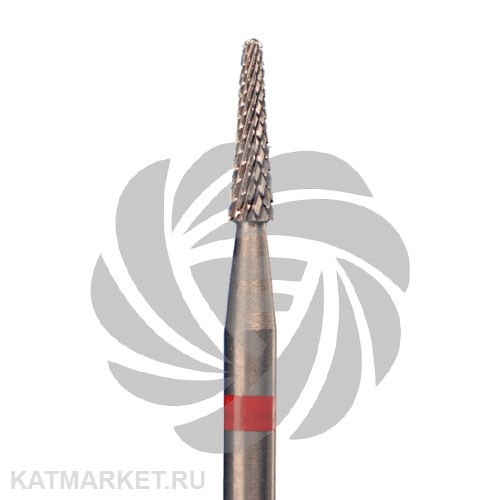 ООО "Фреза" Твердосплавная фреза с мелкой крестообразной нарезкой 304902 красная 70801105