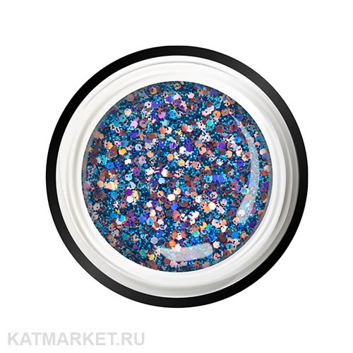 Nail Club 5мл GB-24 Bismuth Гель-краска с пайетками 12205209