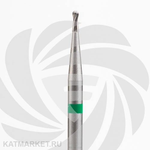 ООО "Фреза" Твердосплавная шаровидная фреза шар 1.0 зеленый 70801501