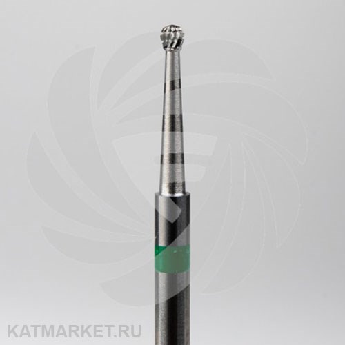 ООО "Фреза" Твердосплавная шаровидная фреза шар 1.6 зеленый 70801516