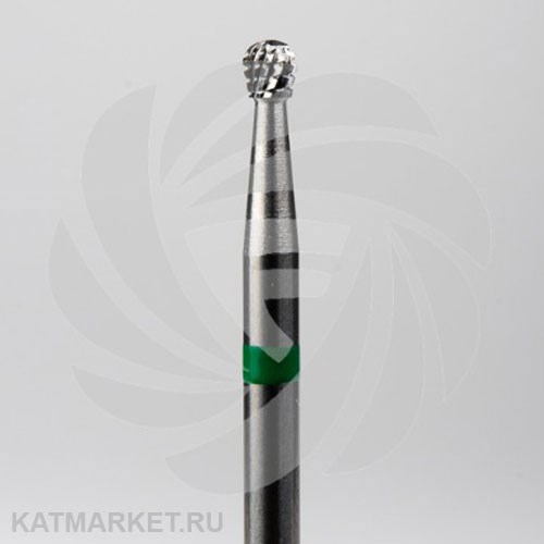 ООО "Фреза" Твердосплавная шаровидная фреза шар 2.3 зеленый 70801523
