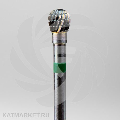 ООО "Фреза" Твердосплавная шаровидная фреза шар 4.0 зеленый 70801540