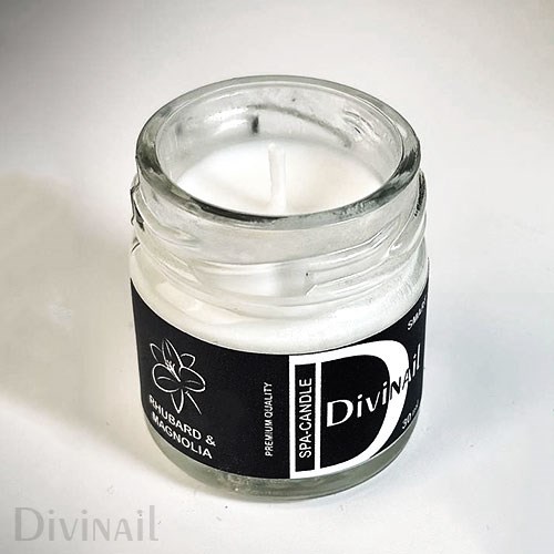Divinail 30мл Rhubarb and magnolia Умная увлажняющая Spa-свеча для рук и тела 12318010