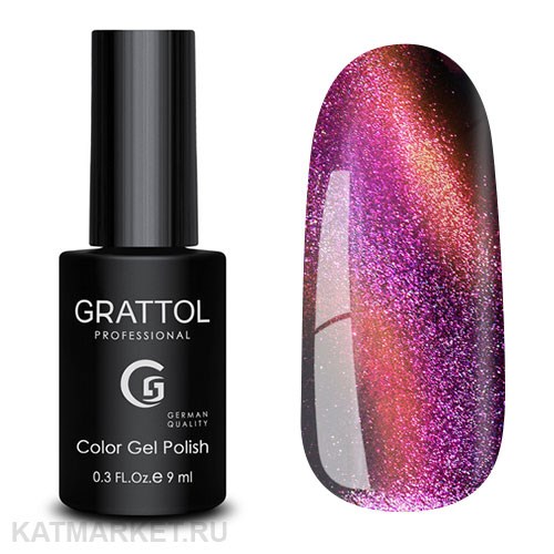 Grattol 9мл 03 Кошачий Глаз 9D 10603103
