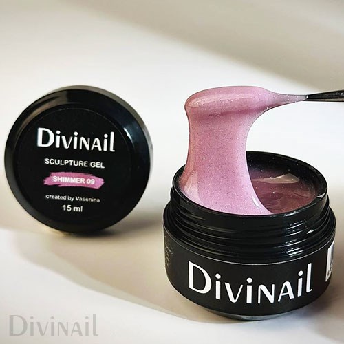 Divinail 15мл Sculpture Gel 09 с шиммером 12323209
