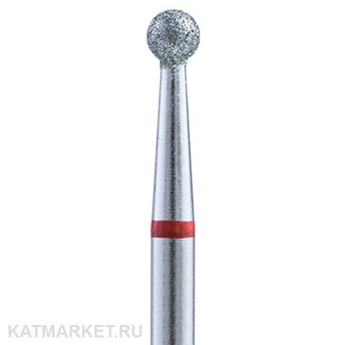 Владмива Фреза алмазная, шар 2,7 мм, красный 806.104.001.514.027 70608127