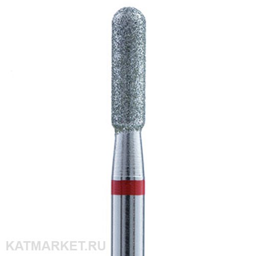 Владмива Фреза алмазная, цилиндр скругленный 2,3 мм, красный 806.104.141.514.023 70613123