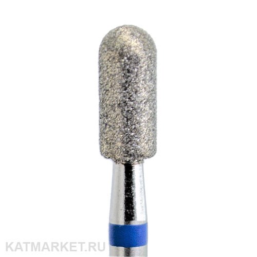 КМИЗ Алмазная фреза 117958 цилиндр скругленный 3,5мм синий 866.104.141.080.035 70119235